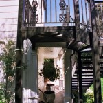 Clay Street Home deck railing