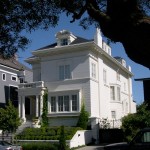 Clay Street Home facade remodel side view