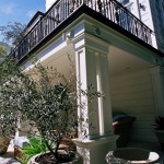 Clay Street Home deck railing view 2