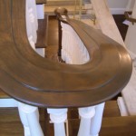 39. Los Altos Hills home stair rail detail