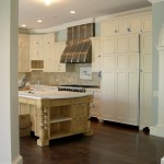 40. Los Altos Hills home kitchen in progress detail