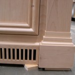 42. Los Altos home kitchen island detail #1